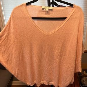 Poor photo light pink oversized blouse. Size 2